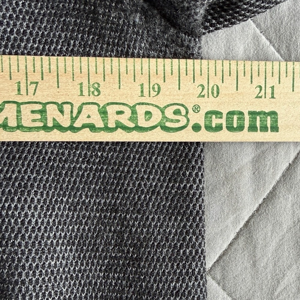 Talbots 100% Merino Wool Long Cardigan Sz L/XL Open Gray Quiet Luxury Minimalist - Picture 5 of 7